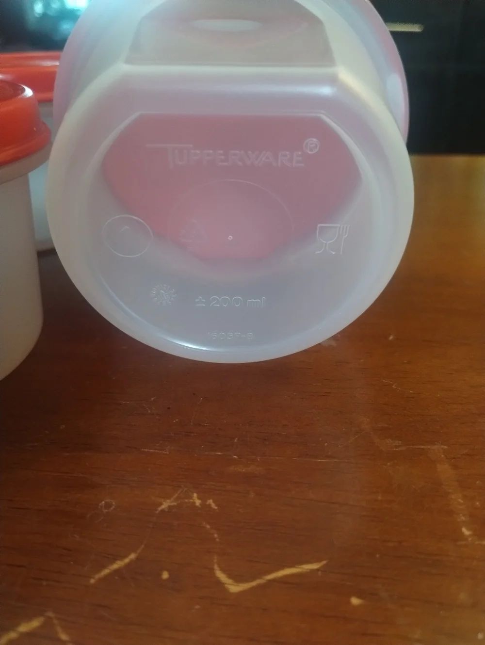 New Tupperware Modular Mates #1 Canister Set Red Lids Pantry Food Storage
